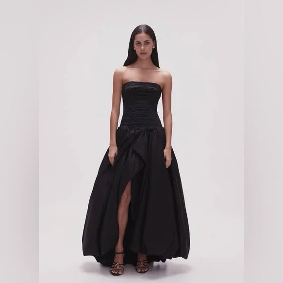 aje evening dress Aje Vellum Maxi Dress in Cerise Pink Size 10